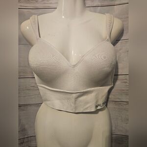 Nautica Women's White Wireless Bra 38DD